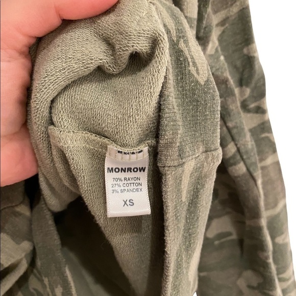 MONROW camo hoodie - Picture 5 of 5